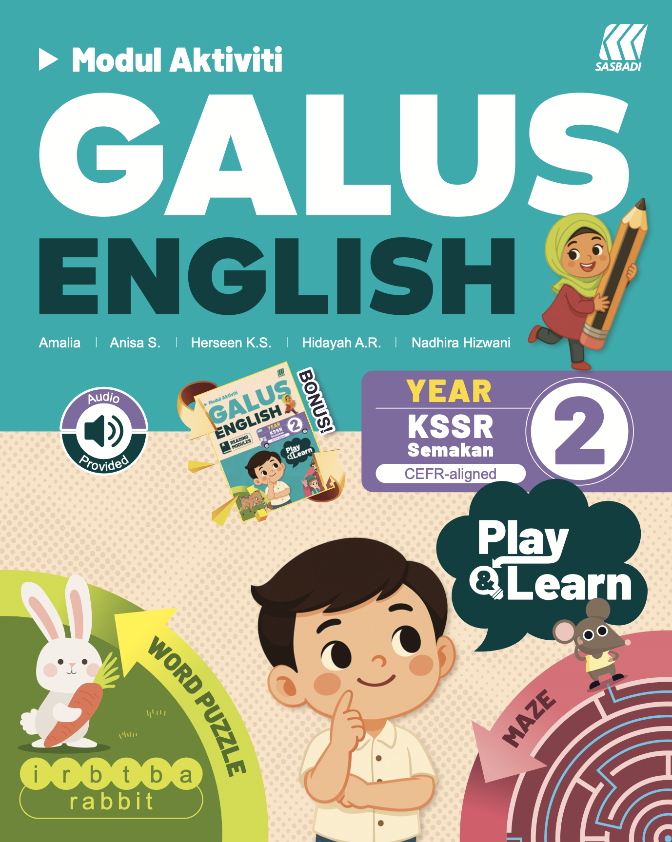 Modul Aktiviti GALUS KSSR English Year 2 Cover